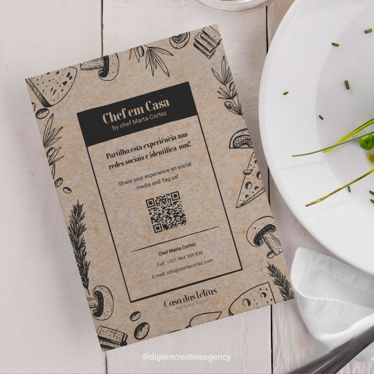 Design Menu Chefe em Casa
